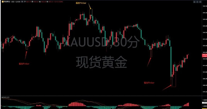 德璞外汇平台官网：神奇的反转形态——pinbar